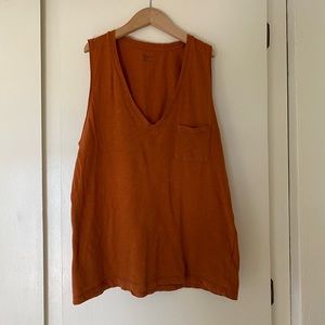 Madewell pocket tank.